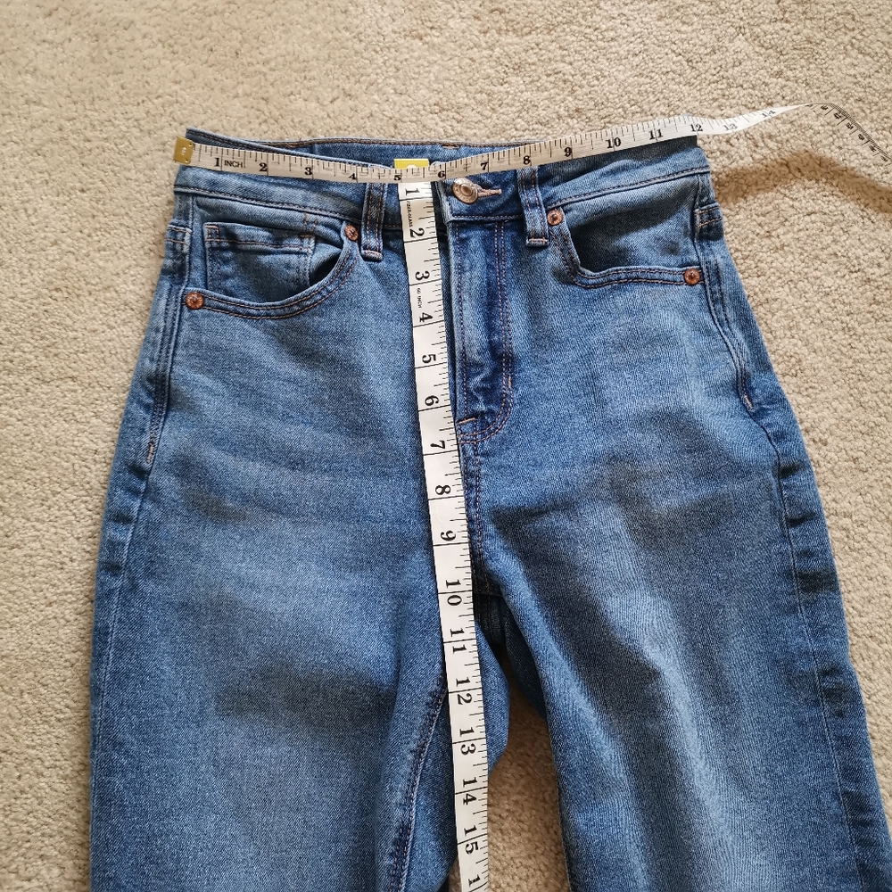AEO blue high waisted jeans - Picture 8 of 8